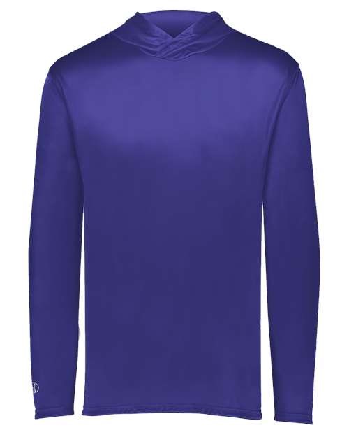 Holloway Men's Momentum Hooded Long Sleeve T-Shirt