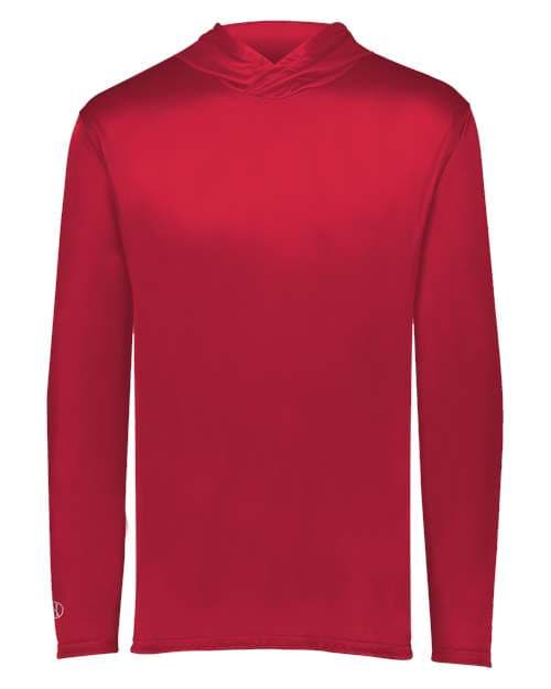 Holloway Men's Momentum Hooded Long Sleeve T-Shirt