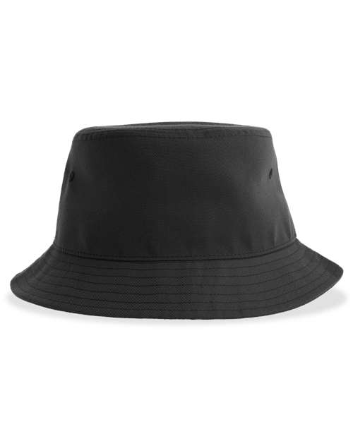 Atlantis Headwear Sustainable Bucket Hat in Black