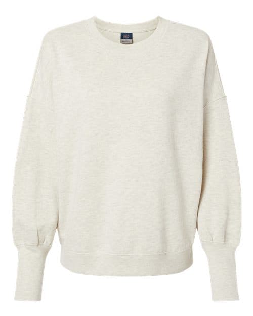 MV Sport Women's Sueded Fleece Crewneck Sweatshirt
