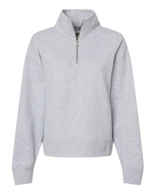 MV Sport Women's Sueded Fleece Quarter-Zip Sweatshirt