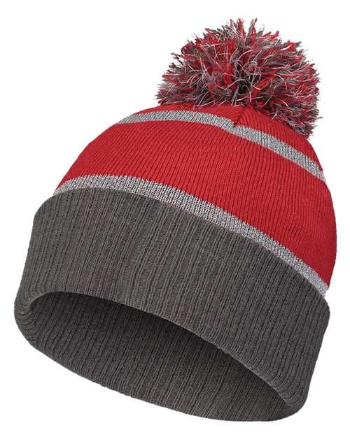 Holloway 8 1/2" Reflective Knit Beanie