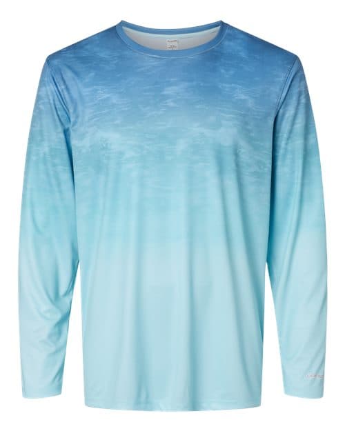 Paragon Unisex Montauk Oceanic Fade Performance Long Sleeve T-Shirt
