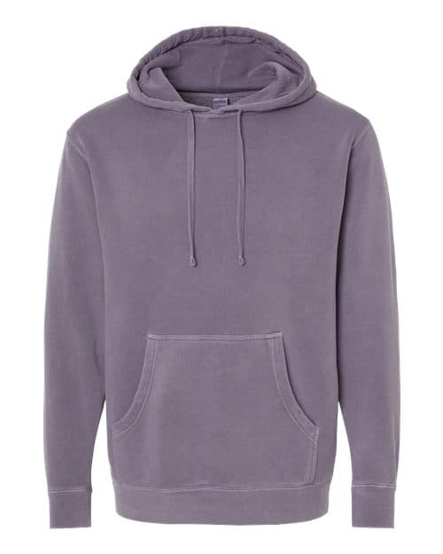 Independent Trading Co. Unisex Midweight Pigment-Dyed Hooded Sweatshirt