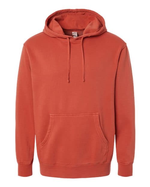 Independent Trading Co. Unisex Midweight Pigment-Dyed Hooded Sweatshirt