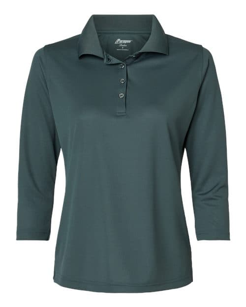 Paragon Women's Lady Palm Three-Quarter Sleeve Polo