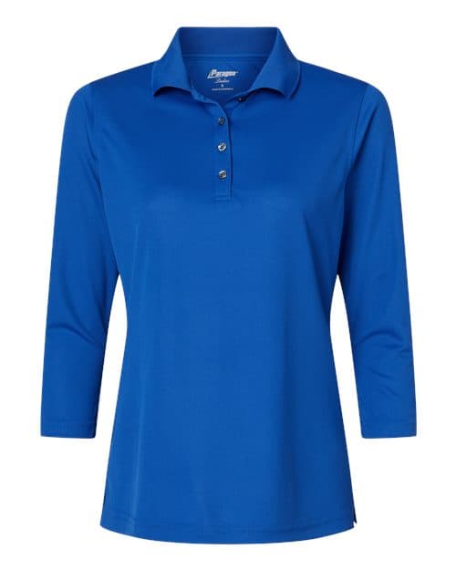 Paragon Women's Lady Palm Three-Quarter Sleeve Polo