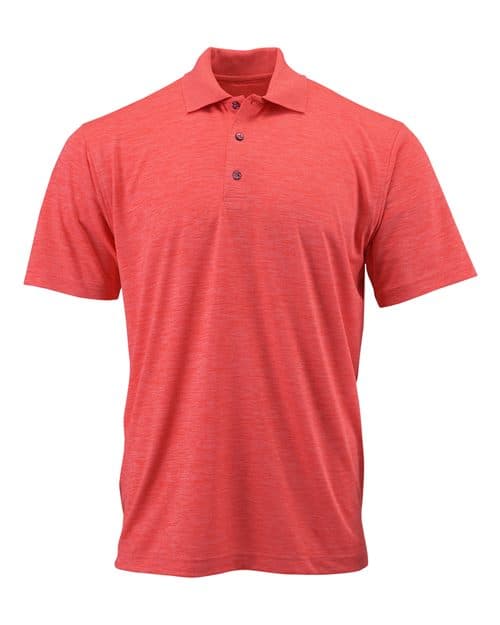 Paragon Men's Dakota Striated Heather Polo