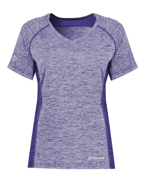 Holloway Women's Electrify CoolCore® V-Neck T-Shirt
