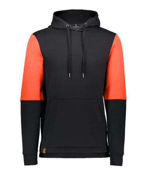 Holloway Men's All-American Team Fleece Colorblocked Hooded Sweatshirt