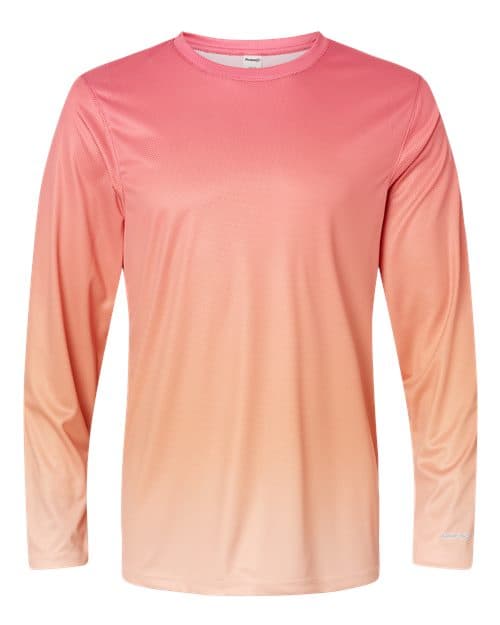 Paragon Unisex Barbados Performance Pin Dot Long Sleeve T-Shirt