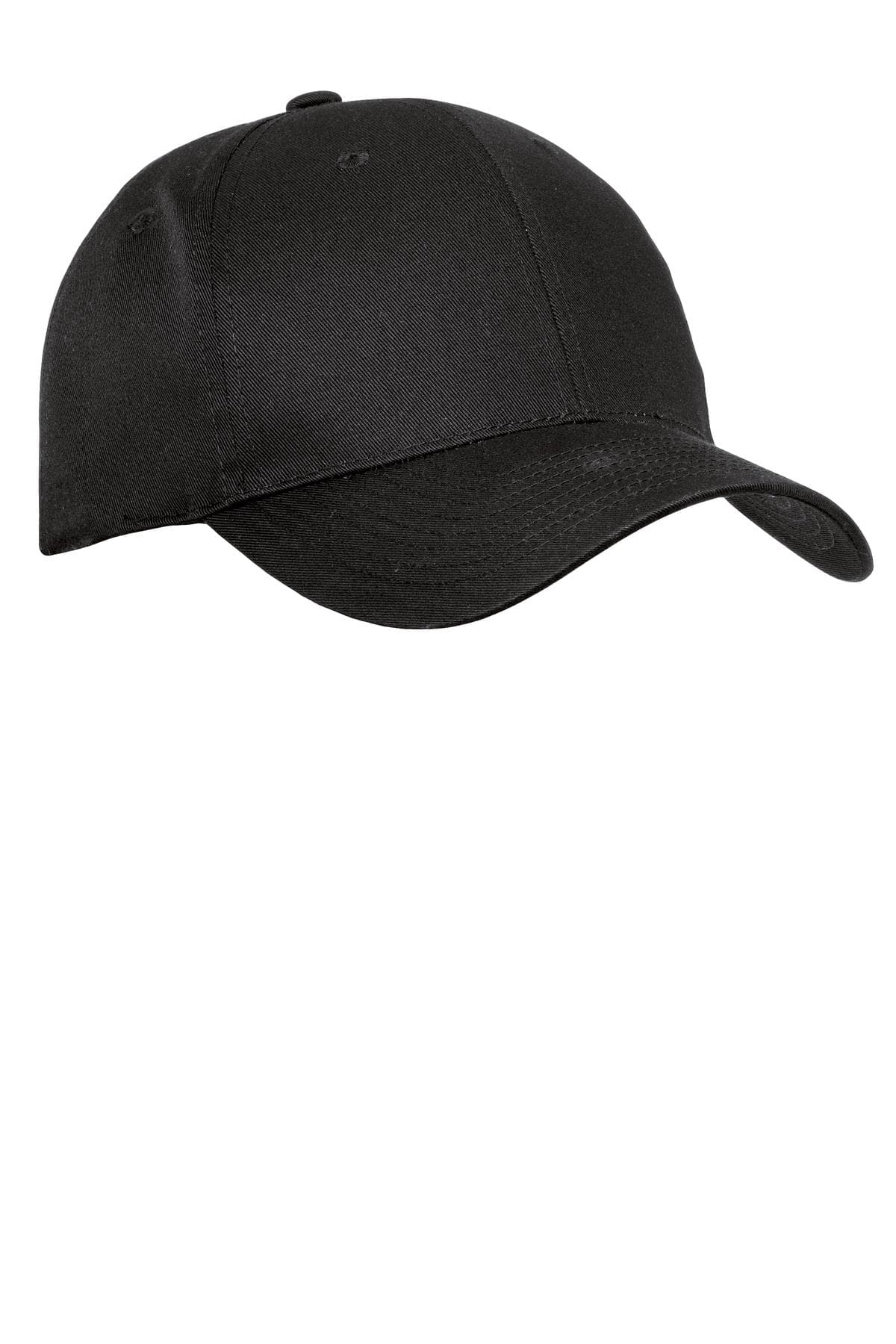 Port Authority Port Authority Fine Twill Cap.  C800 in Black