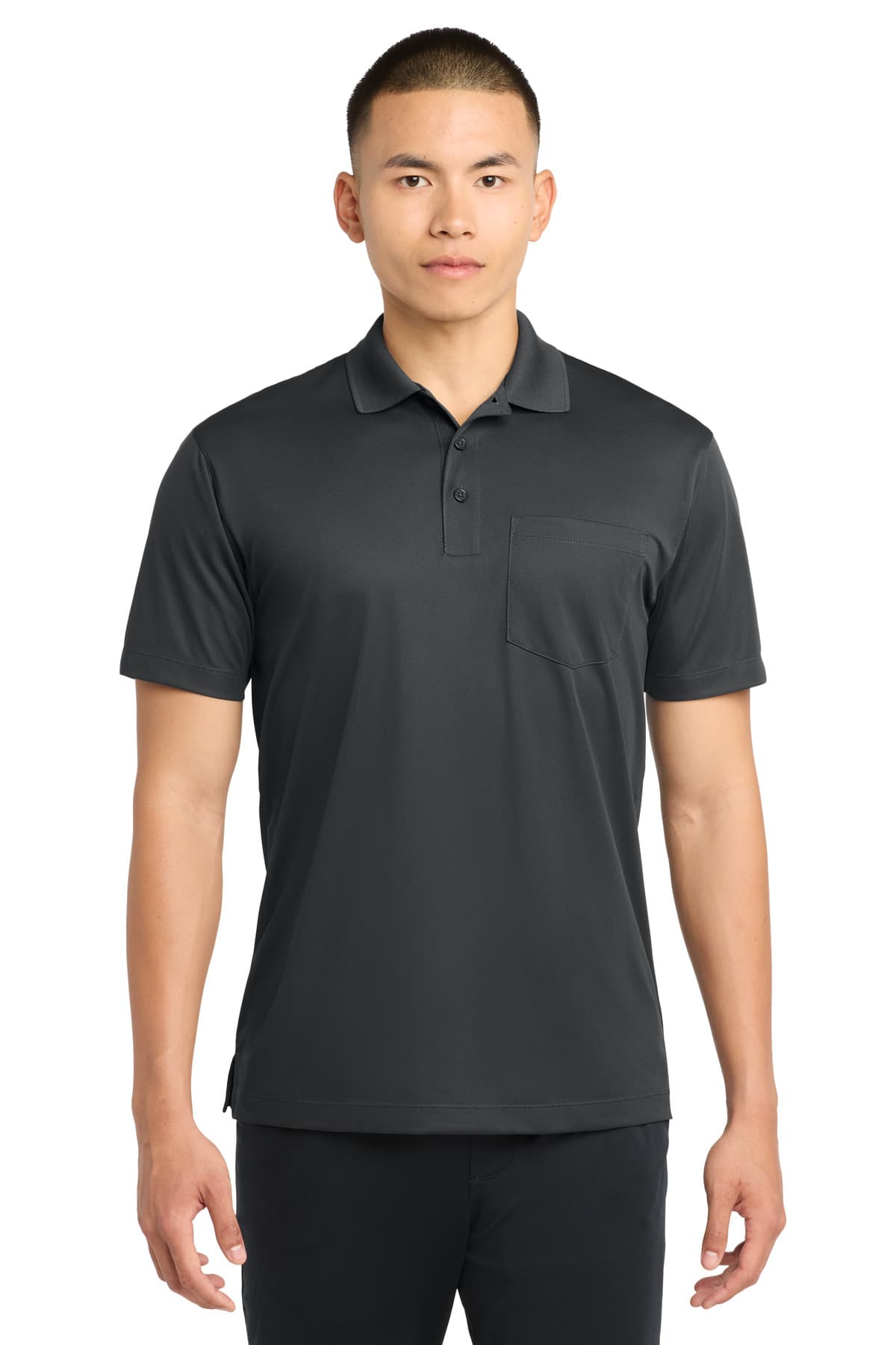 Sport-Tek Sport-Tek Micropique Sport-Wick Pocket Polo. ST651