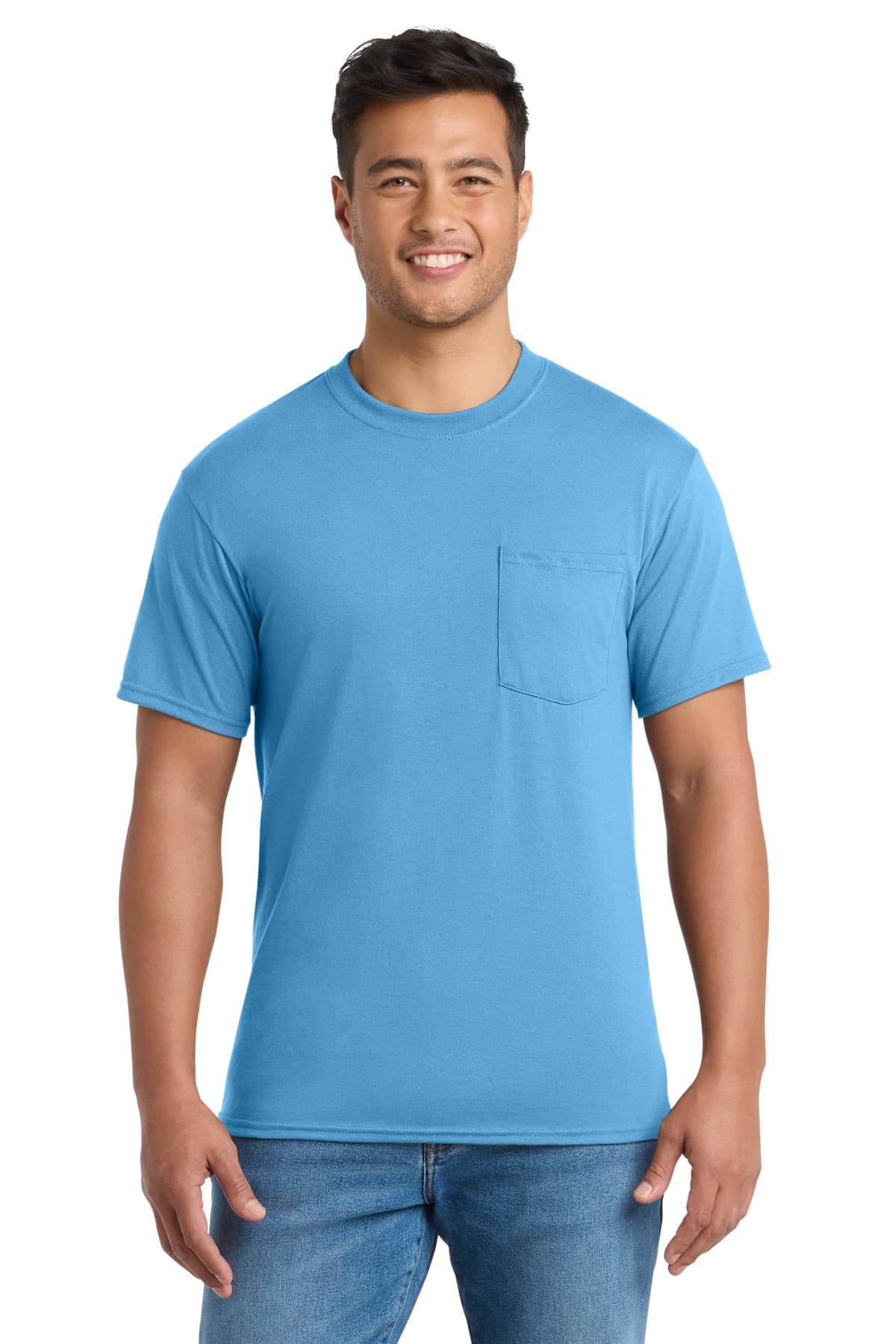 Port & Company Port & Co Core Blend Pocket Tee. PC55P