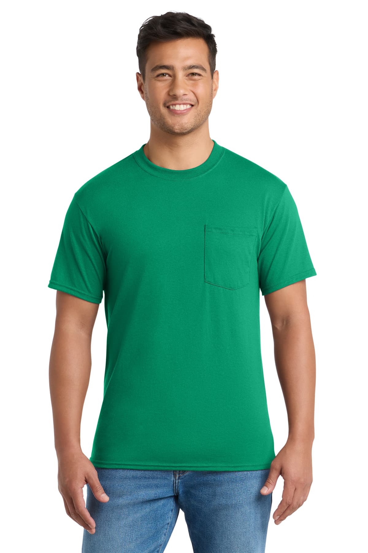 Port & Company Port & Co Core Blend Pocket Tee. PC55P