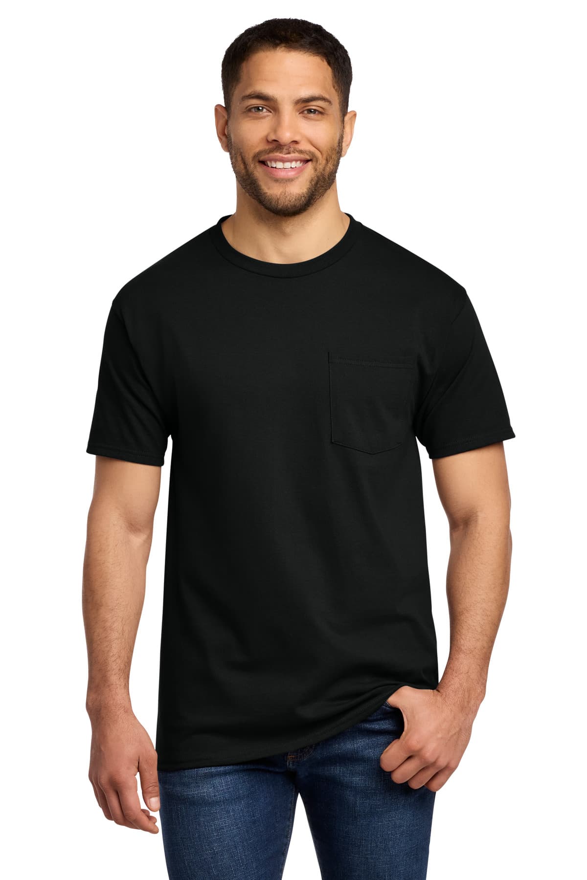 Port & Company Port & Co Essential Pocket Tee. PC61P