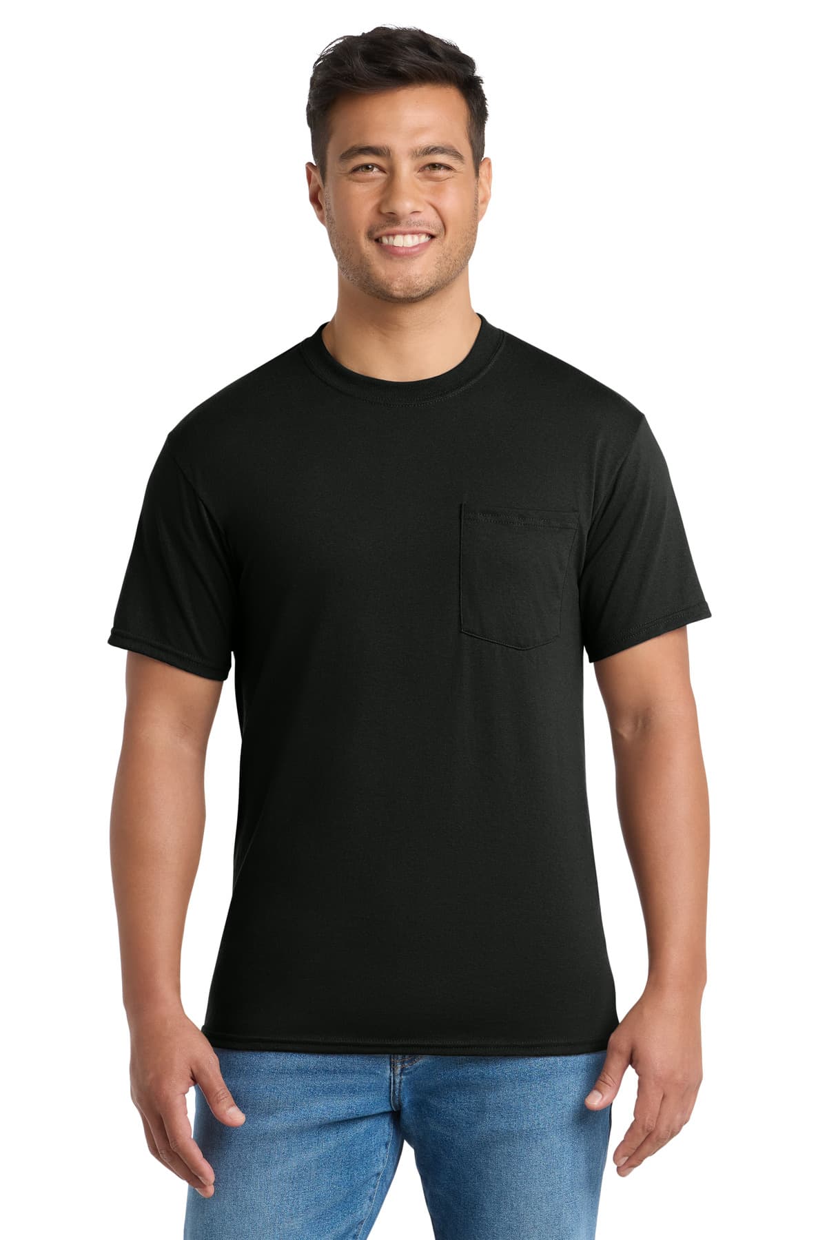 Port & Company Port & Co Core Blend Pocket Tee. PC55P