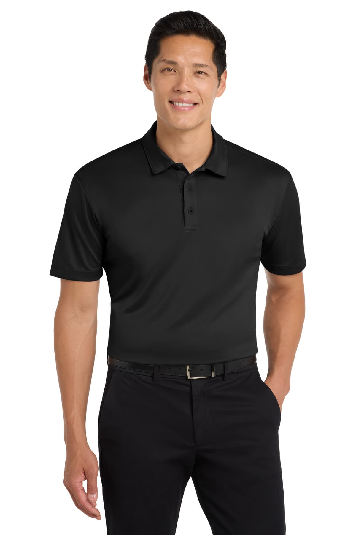 Port Authority Port Authority Silk Touch Performance Polo. K540 in Black