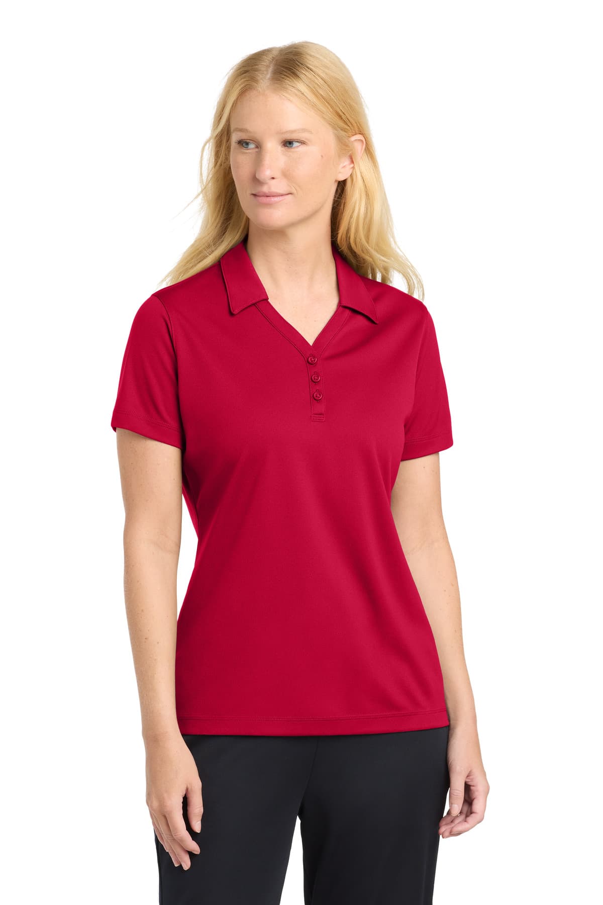 Sport-Tek Sport-Tek Women's PosiCharge Micro-Mesh Polo. LST680