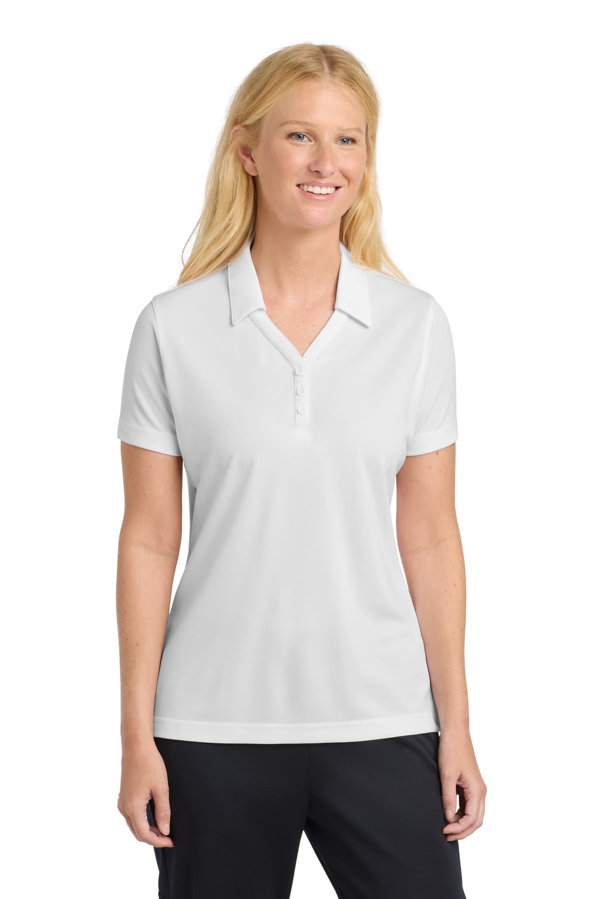 Sport-Tek Sport-Tek Women's PosiCharge Micro-Mesh Polo. LST680