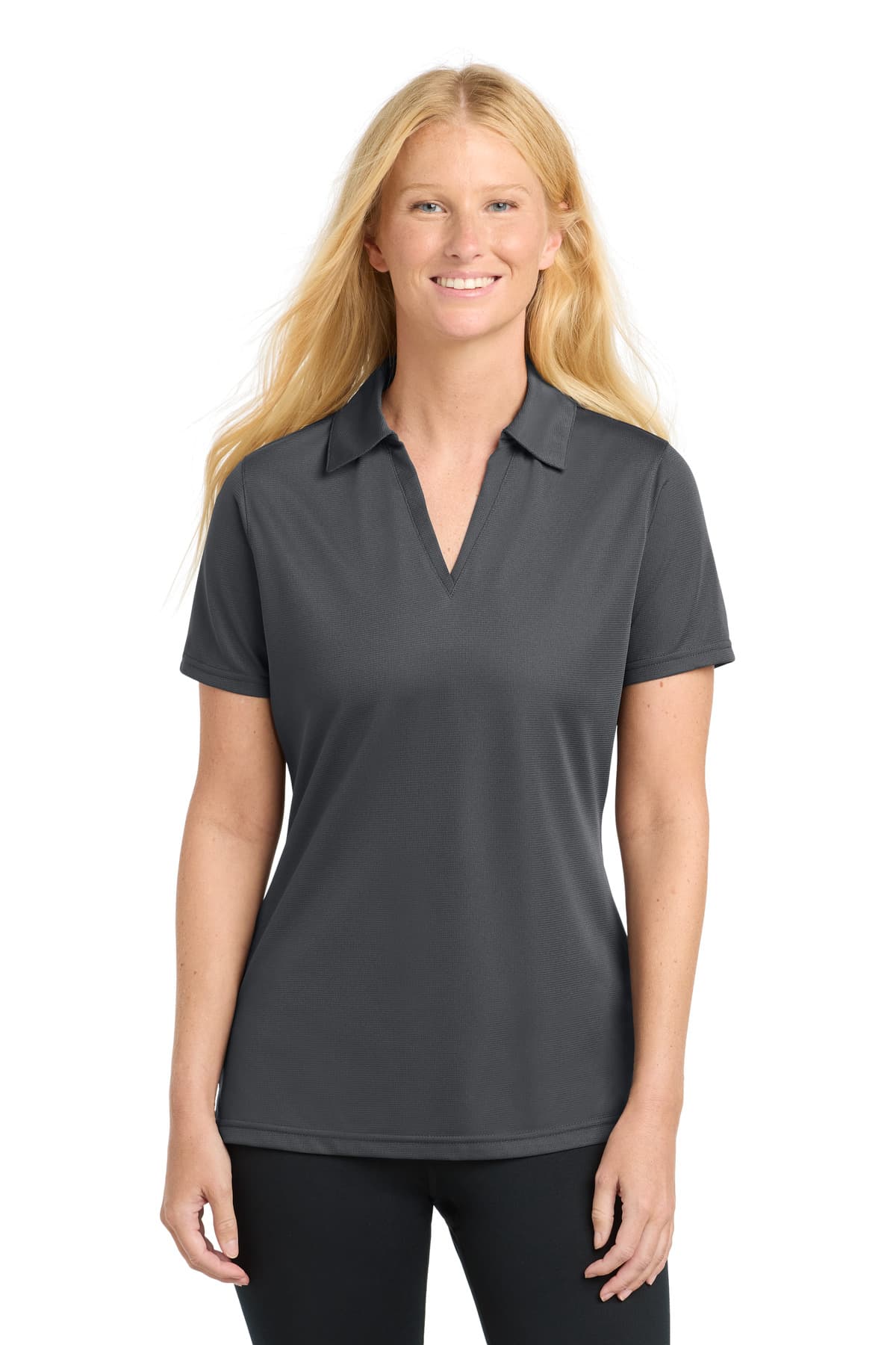 Sport-Tek Sport-Tek Women's PosiCharge Active Textured Polo. LST690