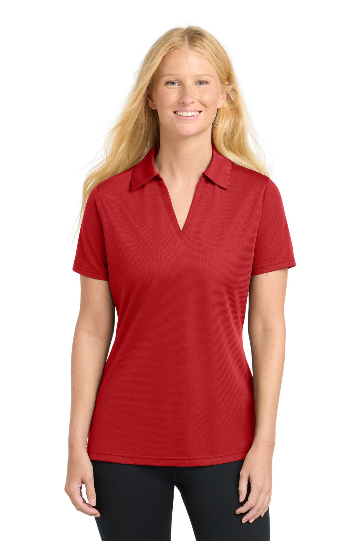 Sport-Tek Sport-Tek Women's PosiCharge Active Textured Polo. LST690