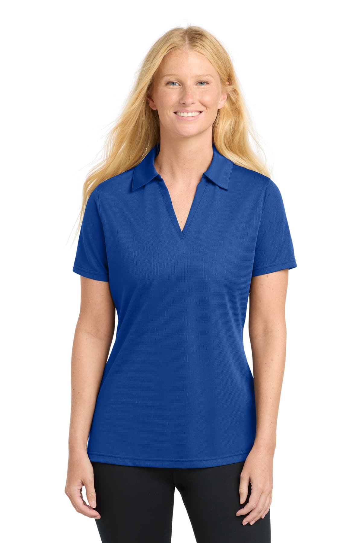 Sport-Tek Sport-Tek Women's PosiCharge Active Textured Polo. LST690