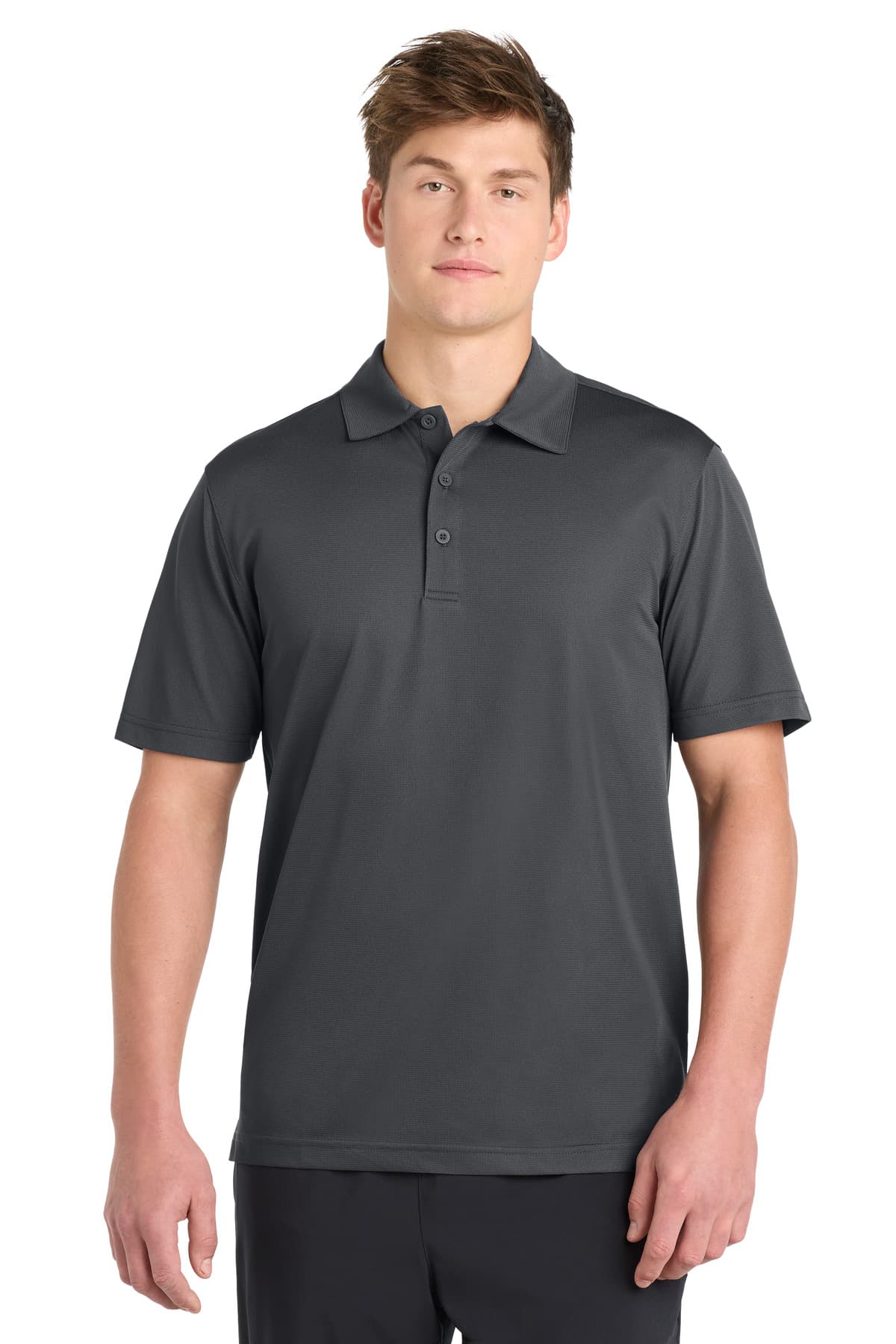Sport-Tek Sport-Tek PosiCharge Active Textured Polo. ST690