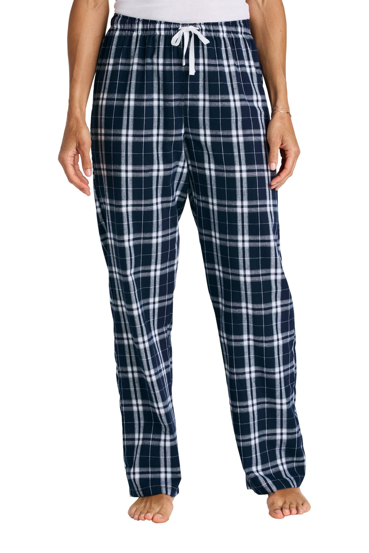 District District Women's Flannel Plaid Pant. DT2800