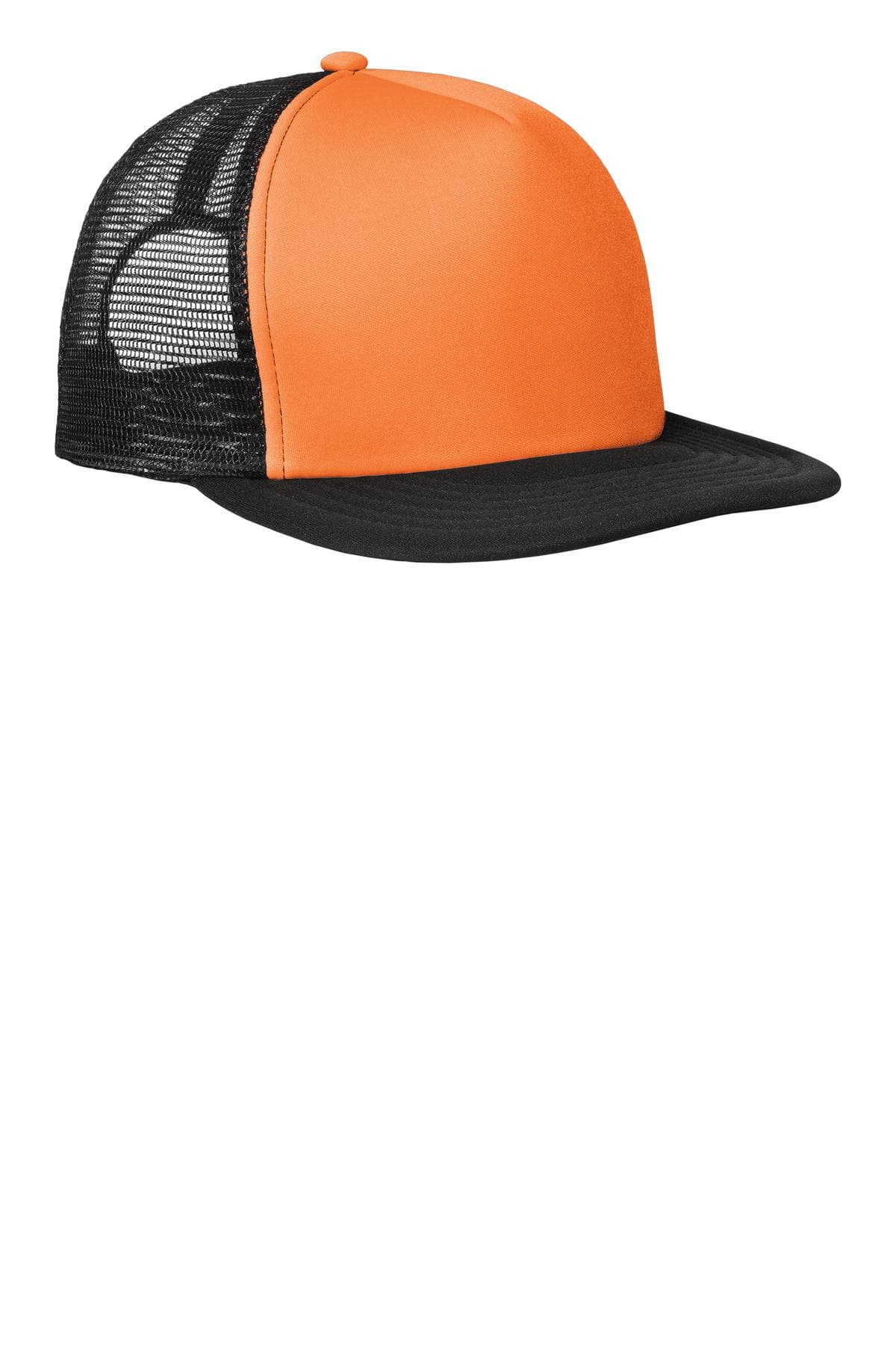 District District Flat Bill Snapback Trucker Cap. DT624