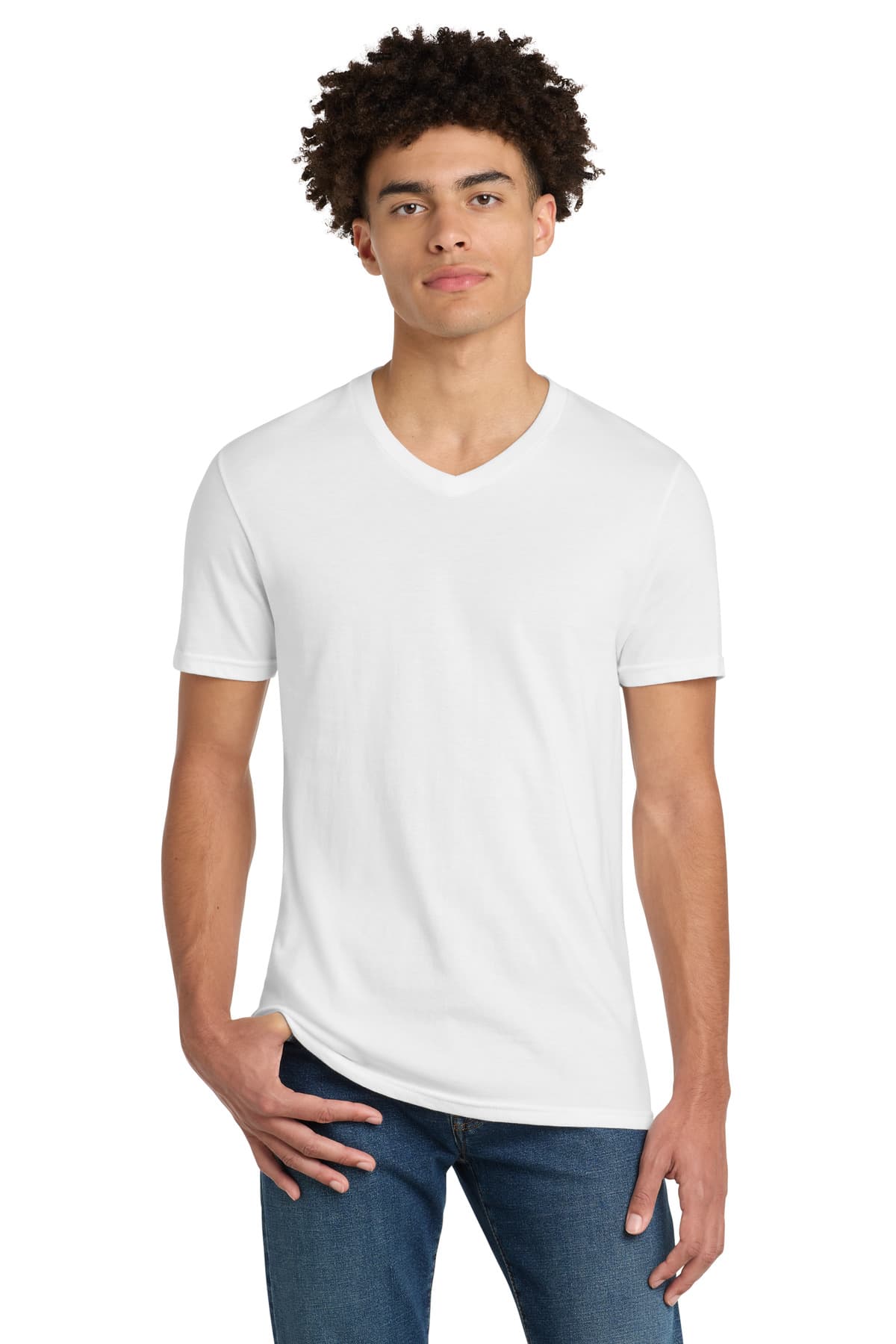 District District Very Important Tee V-Neck. DT6500