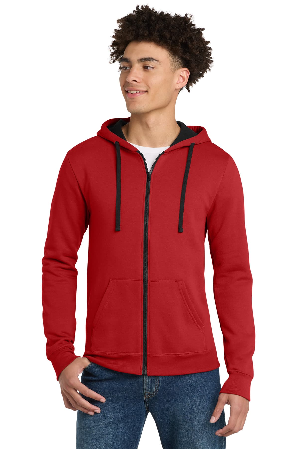 District District The Concert Fleece Full-Zip Hoodie. DT800