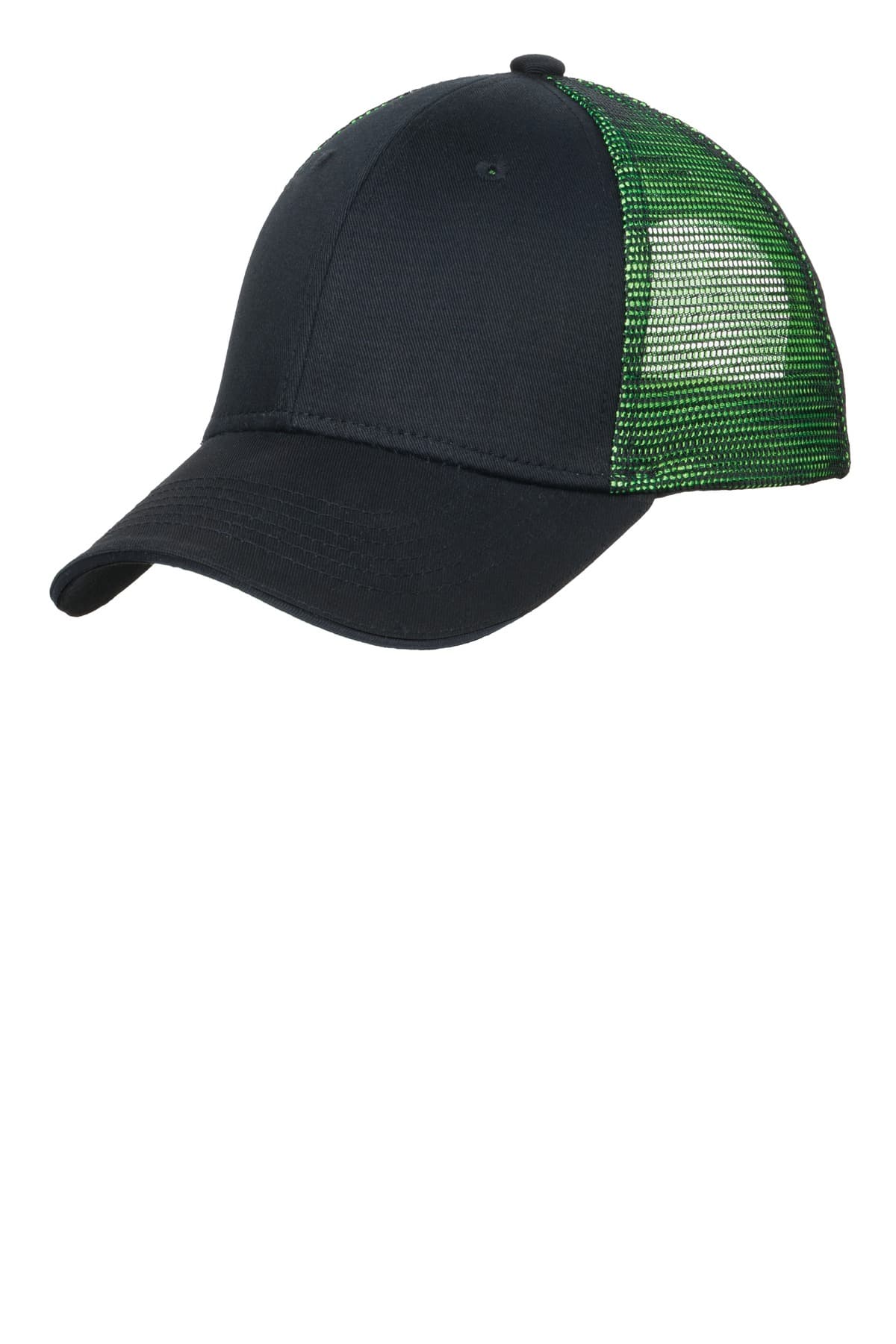 Port Authority Port Authority Double Mesh Snapback Sandwich Bill Cap. C818