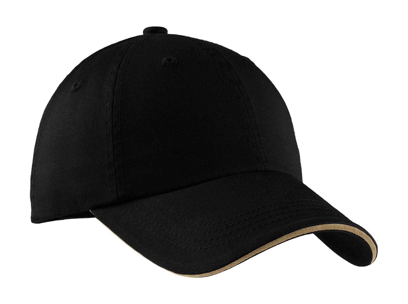 Port Authority Port Authority Sandwich Bill Cap with Striped Closure.  C830