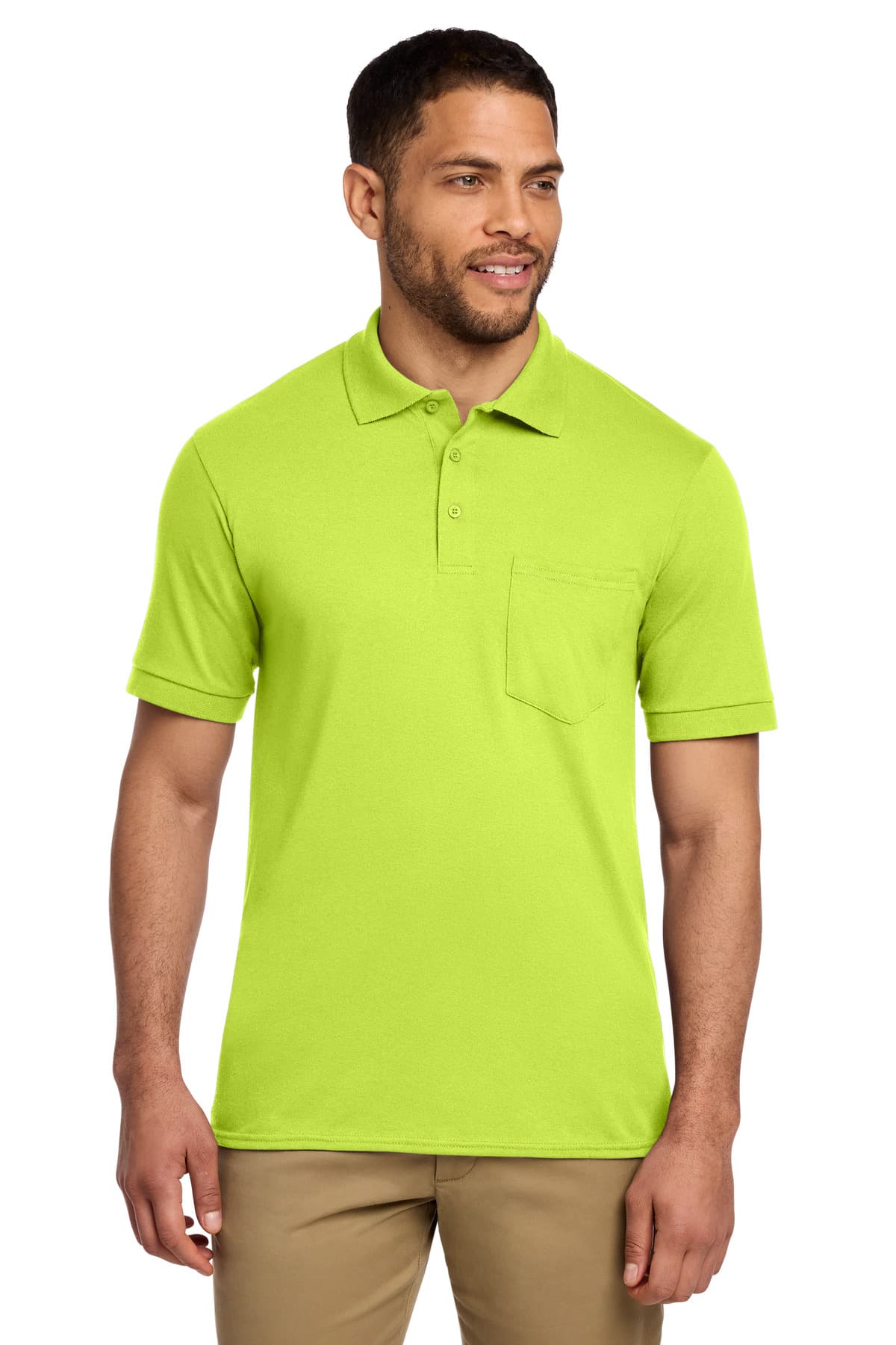 Port & Company Port & Co Core Blend Jersey Knit Pocket Polo. KP55P