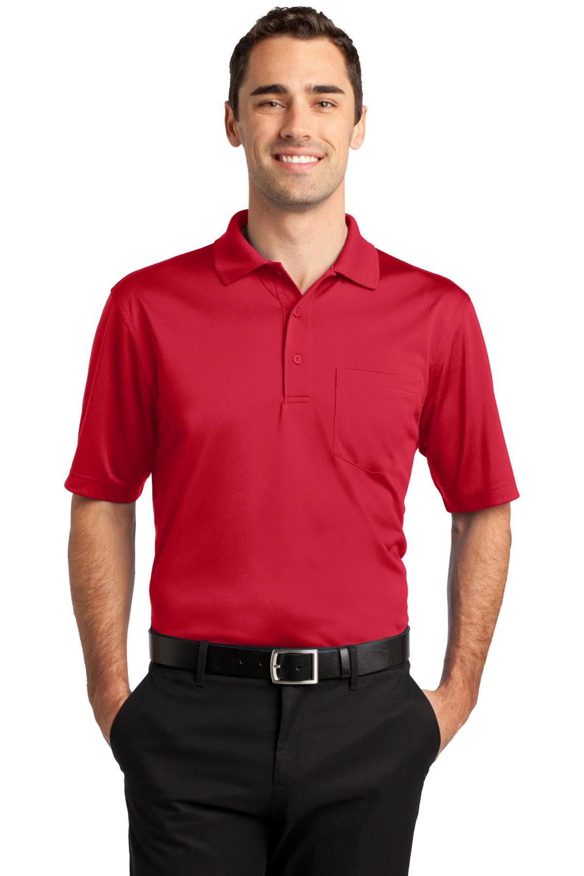CornerStone CornerStone Select Snag-Proof Pocket Polo. CS412P