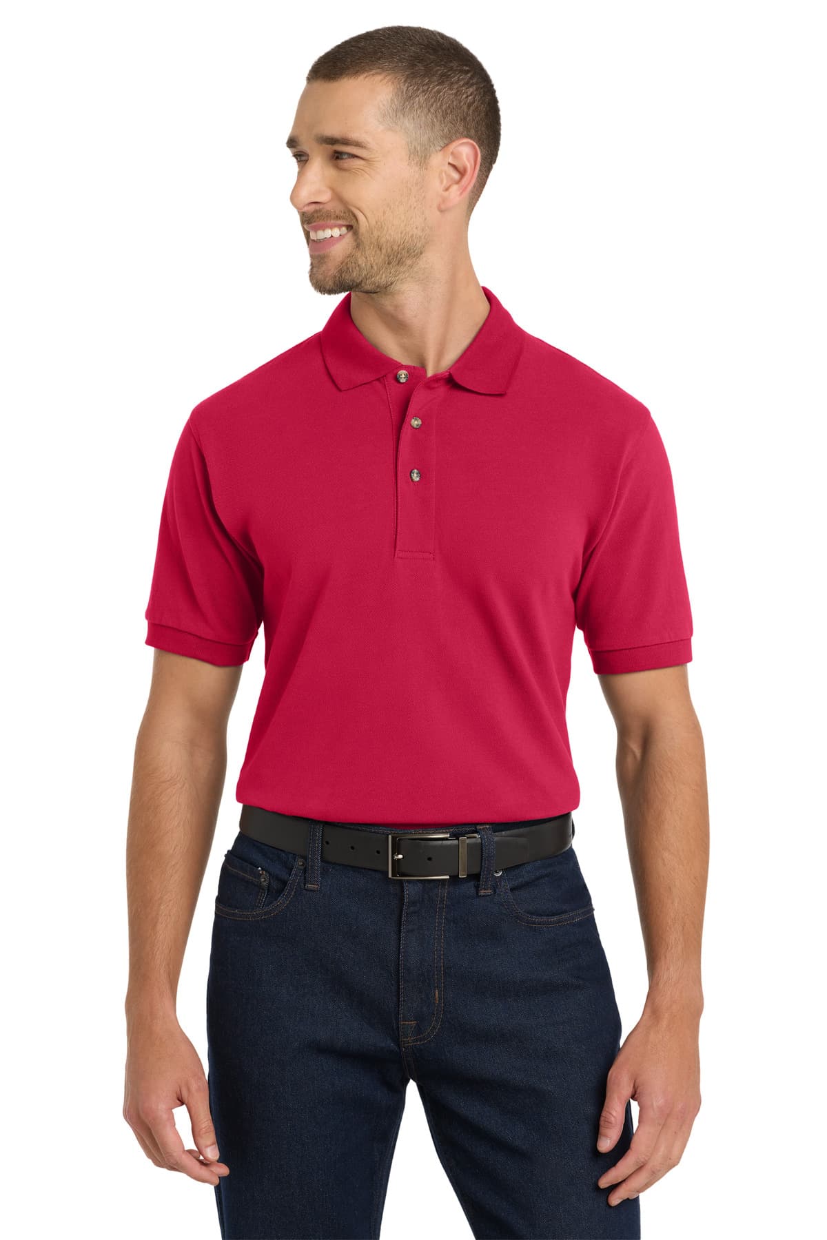 Port Authority Port Authority Heavyweight Cotton Pique Polo.  K420