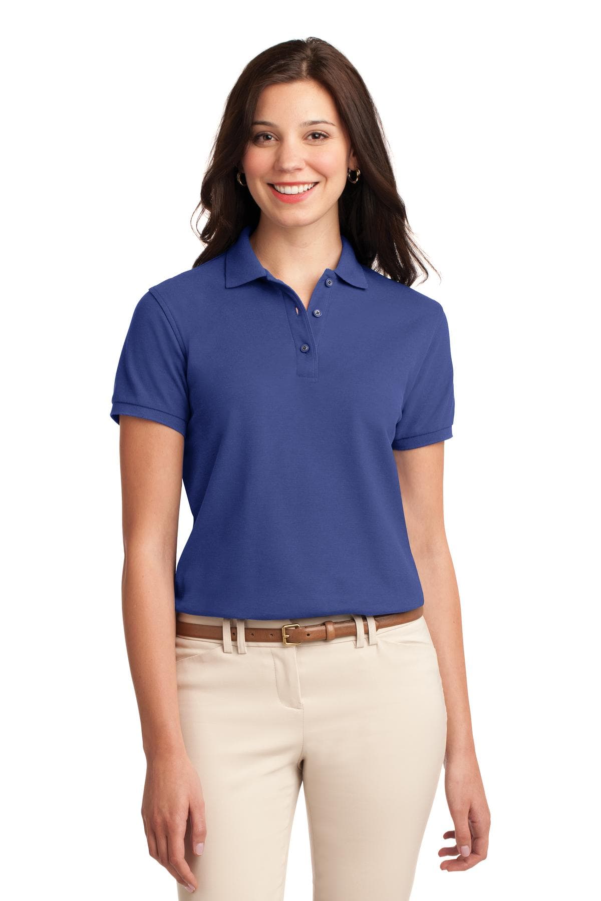 Port Authority Port Authority Women's Silk Touch Polo.  L500