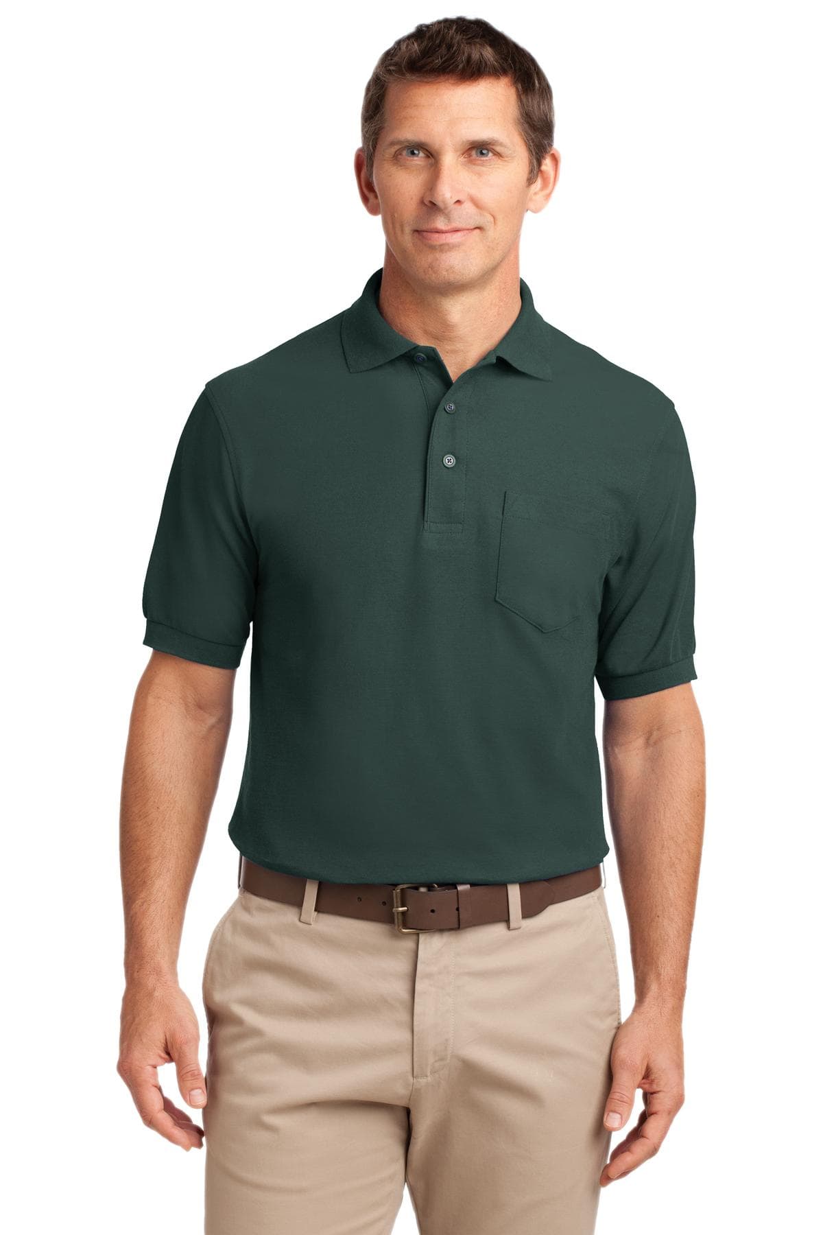 Port Authority Port Authority Tall Silk Touch Polo with Pocket. TLK500P