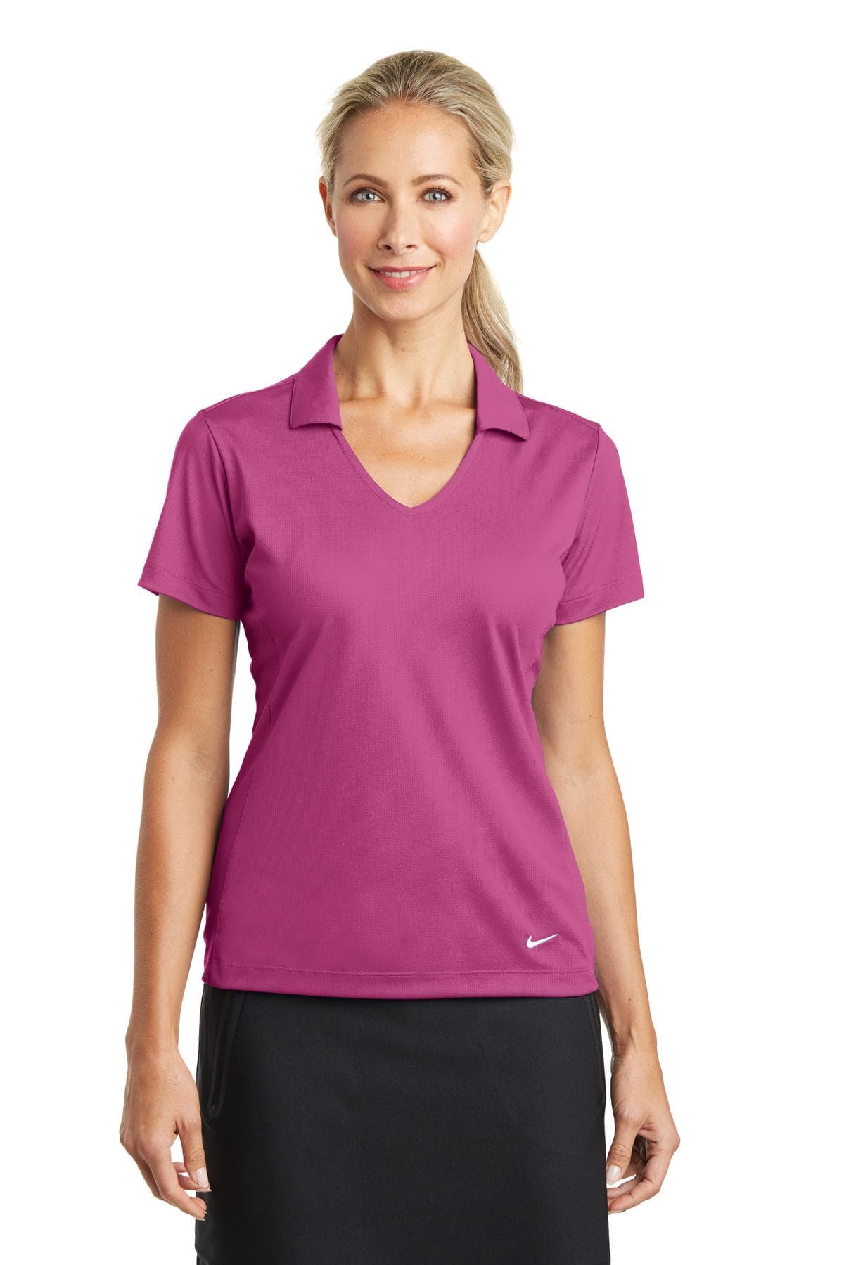 Nike Nike Women's Dri-FIT Vertical Mesh Polo. 637165