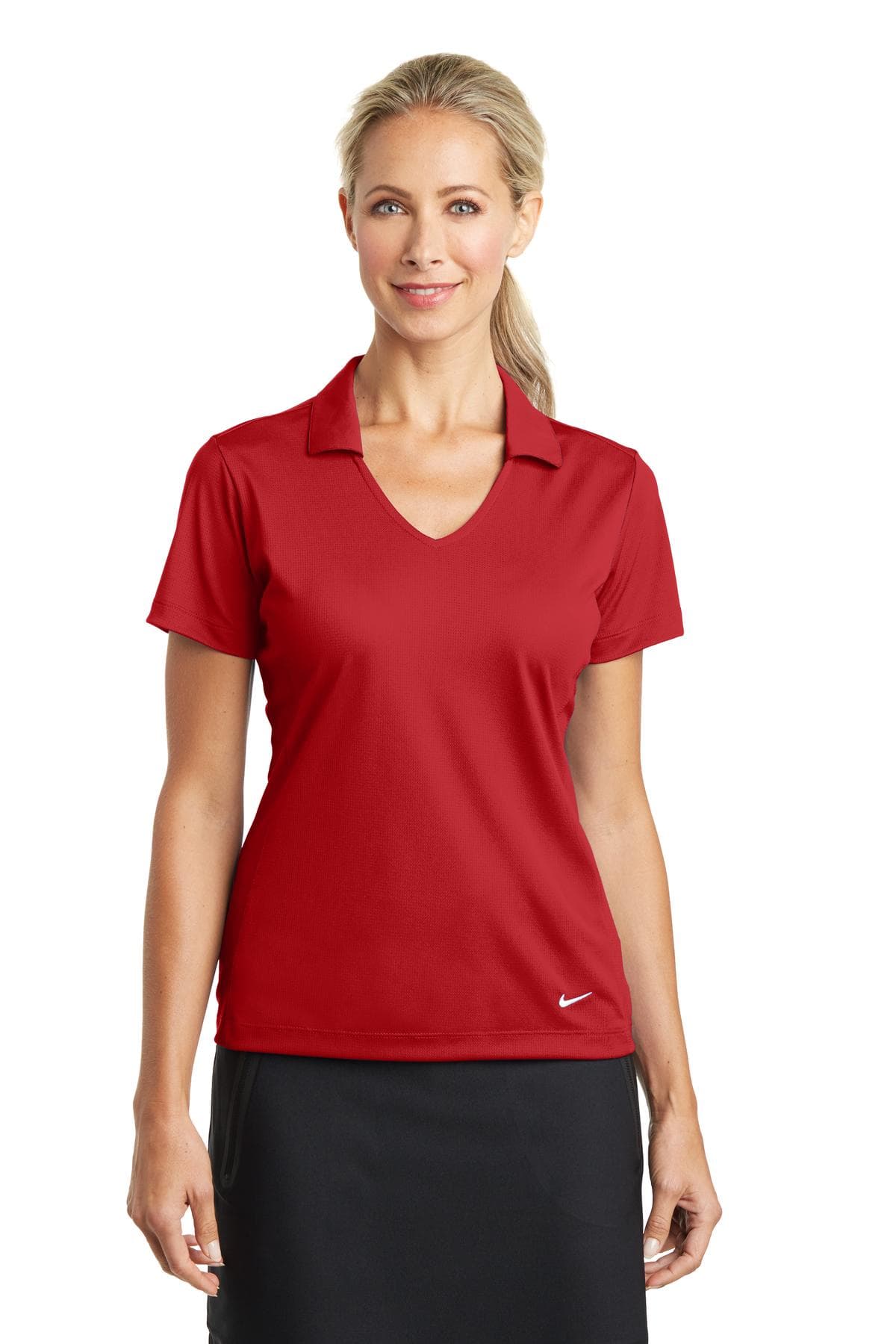 Nike Nike Women's Dri-FIT Vertical Mesh Polo. 637165