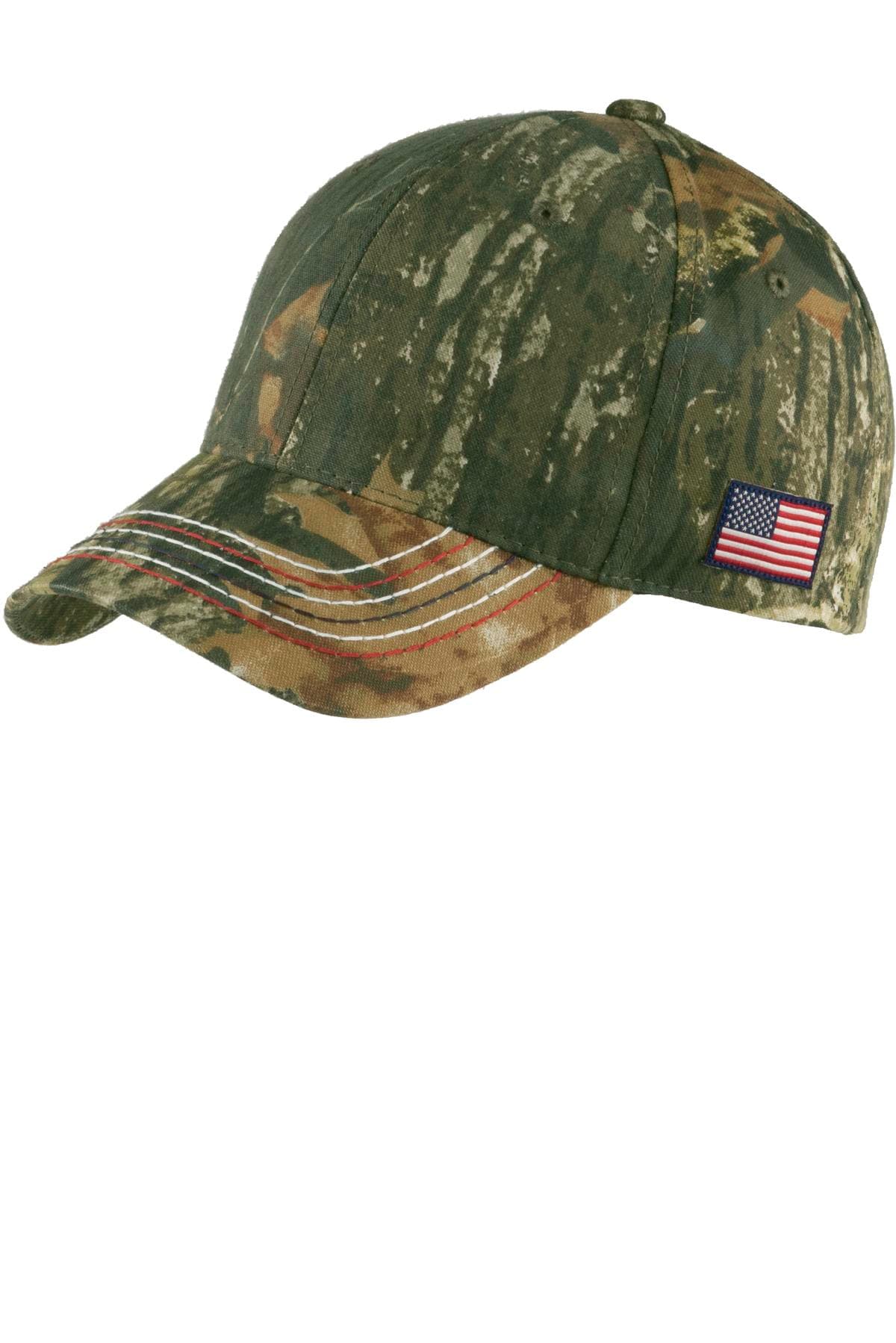 Port Authority Port Authority Americana Contrast Stitch Camouflage Cap. C909