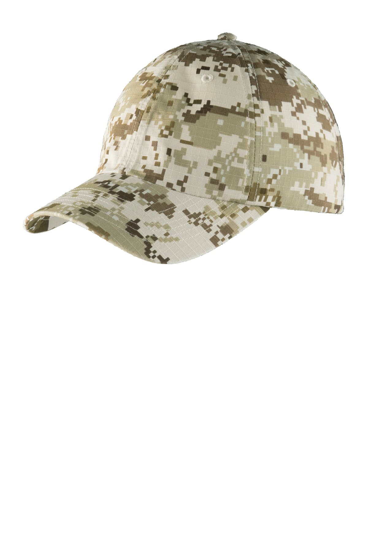Port Authority Port Authority Digital Ripstop Camouflage Cap. C925 in Sand Camo