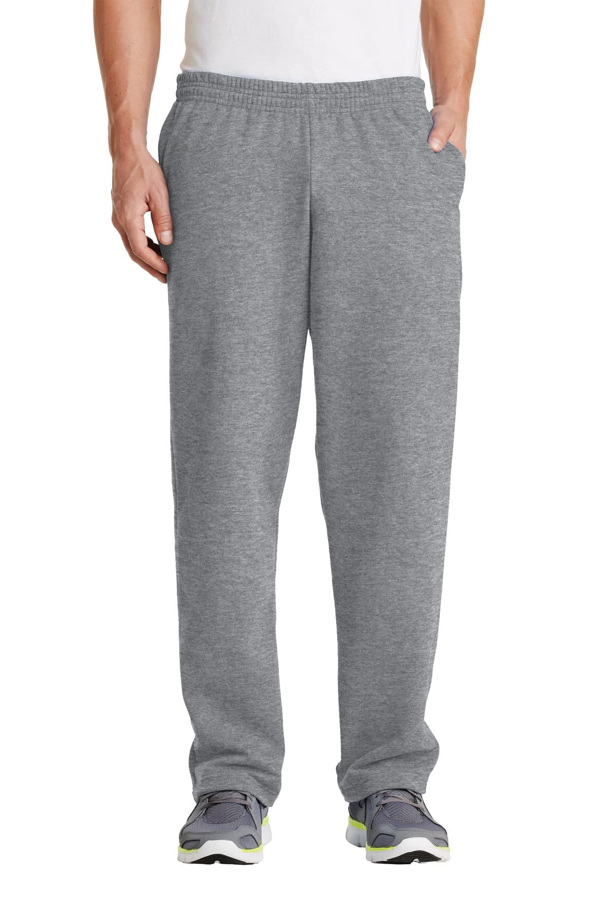 Port & Company Port & Co Core Fleece Sweatpant with Pockets. PC78P in Athletic Heather