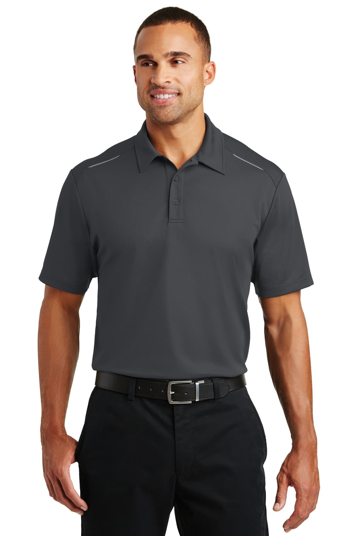 Port Authority Port Authority Pinpoint Mesh Polo. K580