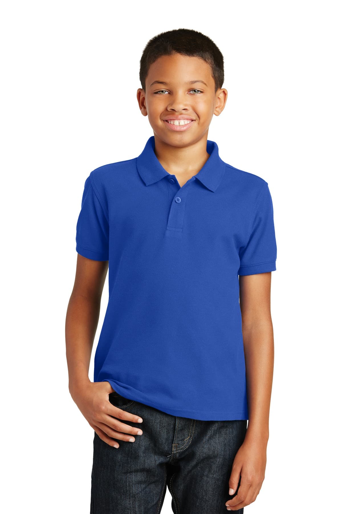 Port Authority Port Authority Youth Core Classic Pique Polo. Y100