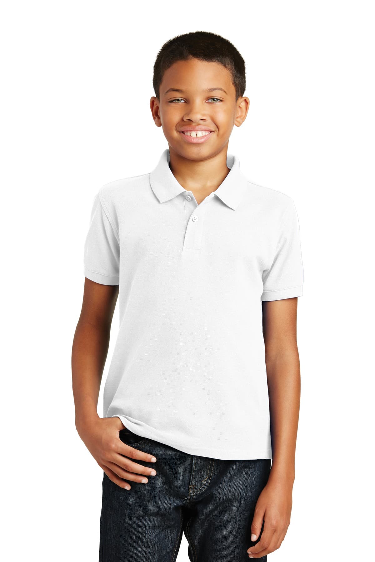 Port Authority Port Authority Youth Core Classic Pique Polo. Y100
