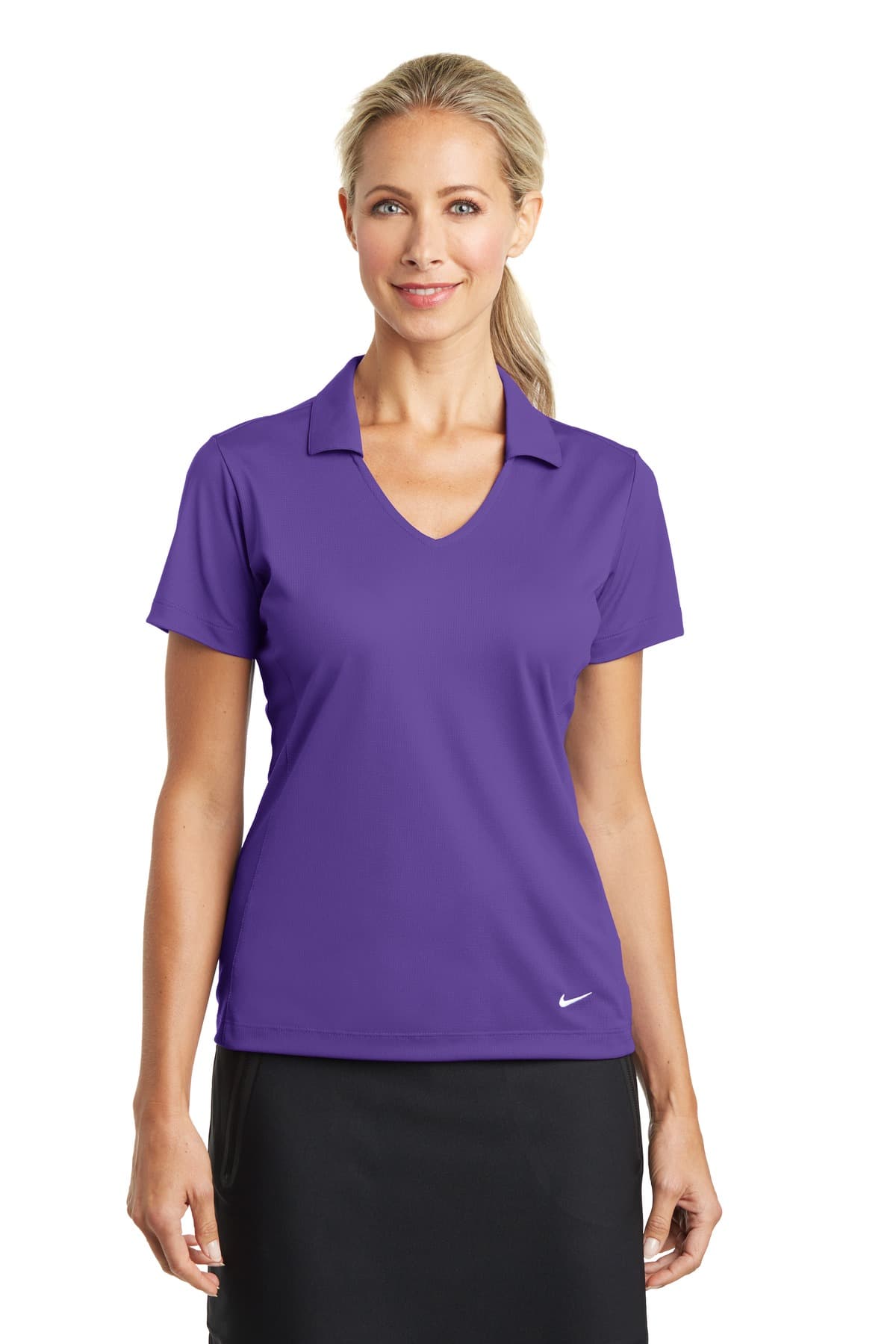 Nike Nike Women's Dri-FIT Vertical Mesh Polo. 637165