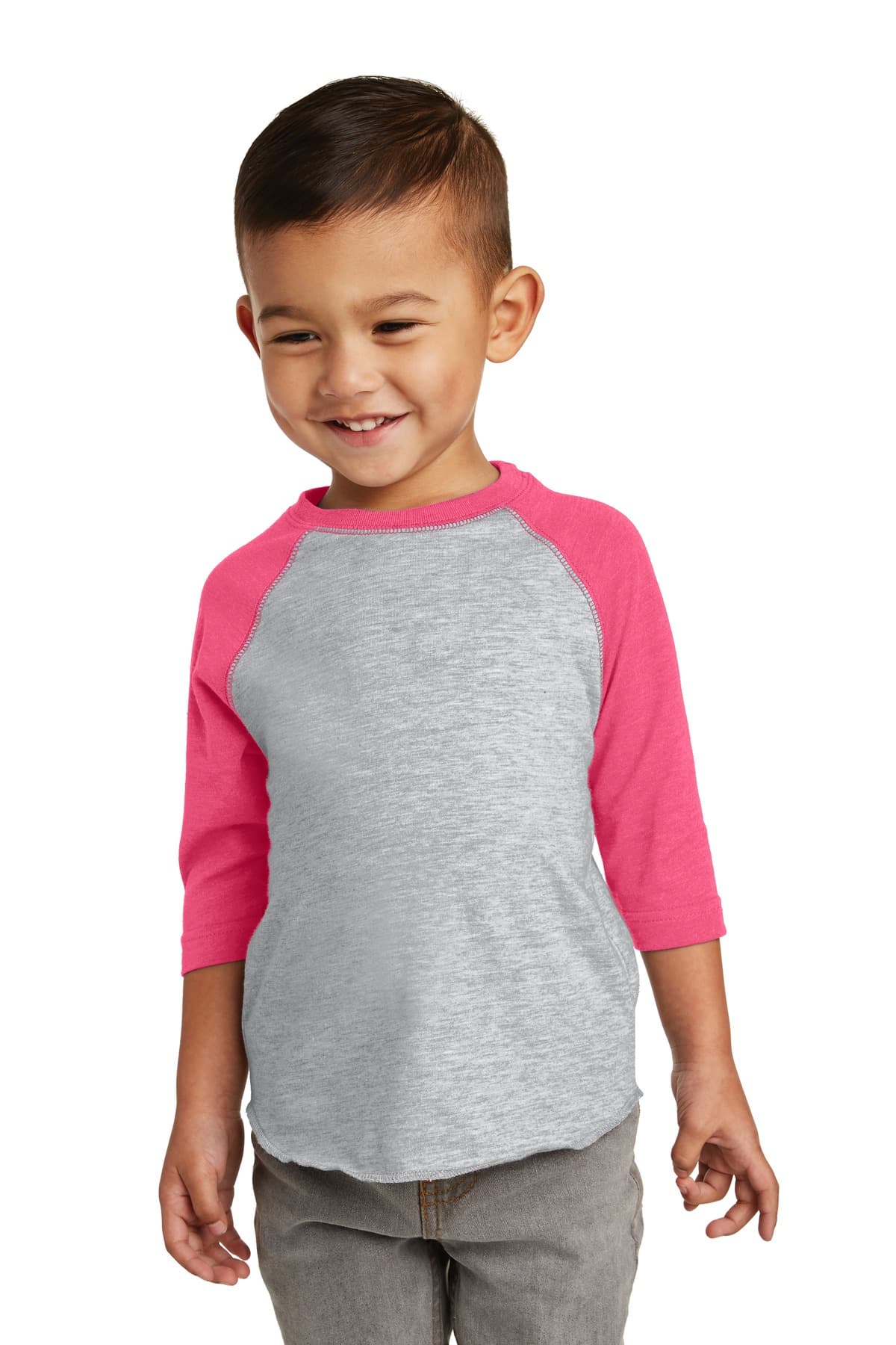 Rabbit Skins Rabbit Skins Toddler Baseball Fine Jersey Tee. RS3330