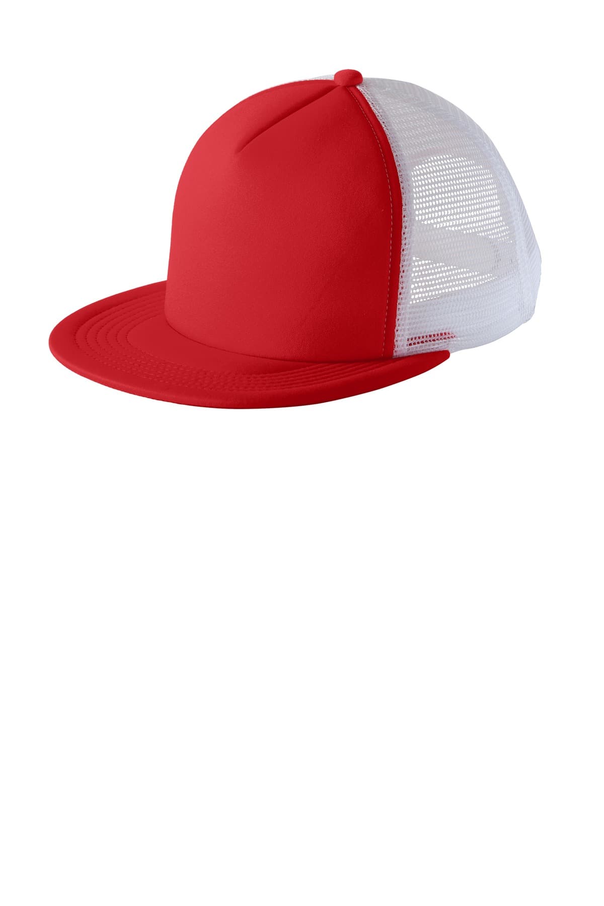 District District Flat Bill Snapback Trucker Cap. DT624